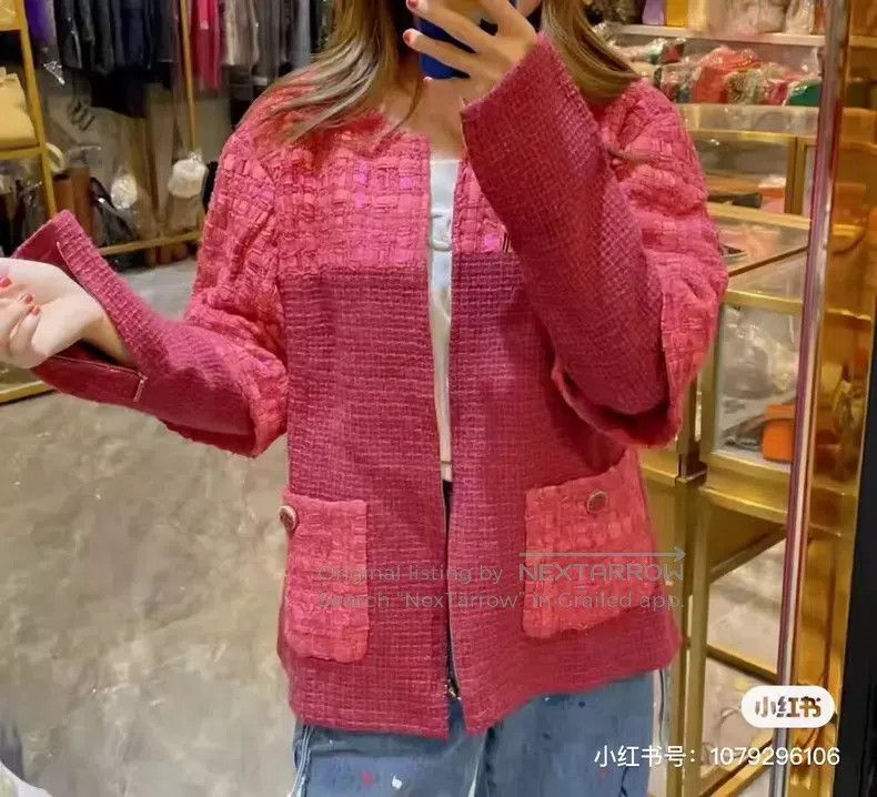 Chanel Chanel Pink coat Size XS / US 0-2 / IT 36-38 - 7 Thumbnail