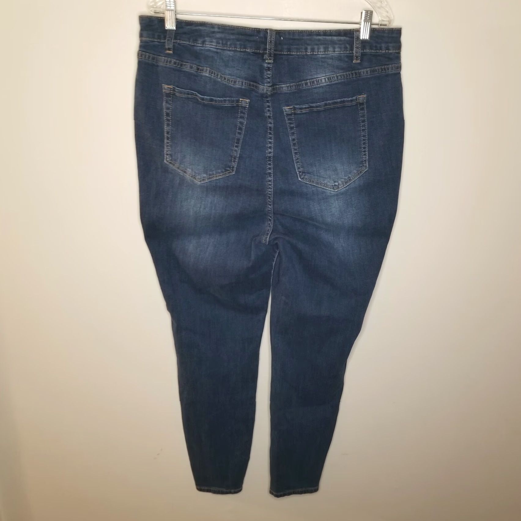 Forever 21 Forever 21 Jeans Womens Skinny Size 16 Blue Size 38" / US 16 / IT 52 - 5 Thumbnail