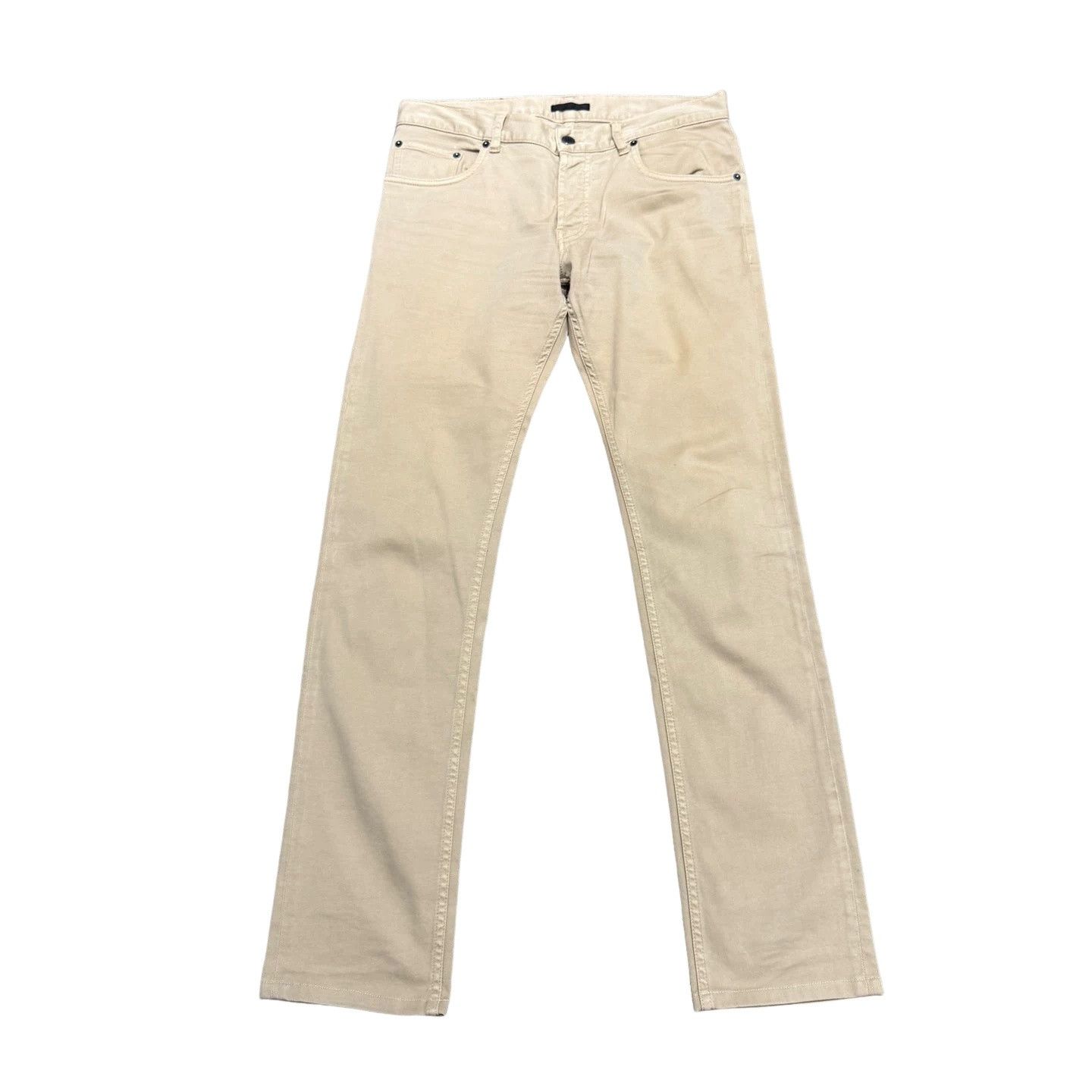 Prada Prada Leather Patch Casual Pants Size 31 Size US 31 - 1 Thumbnail