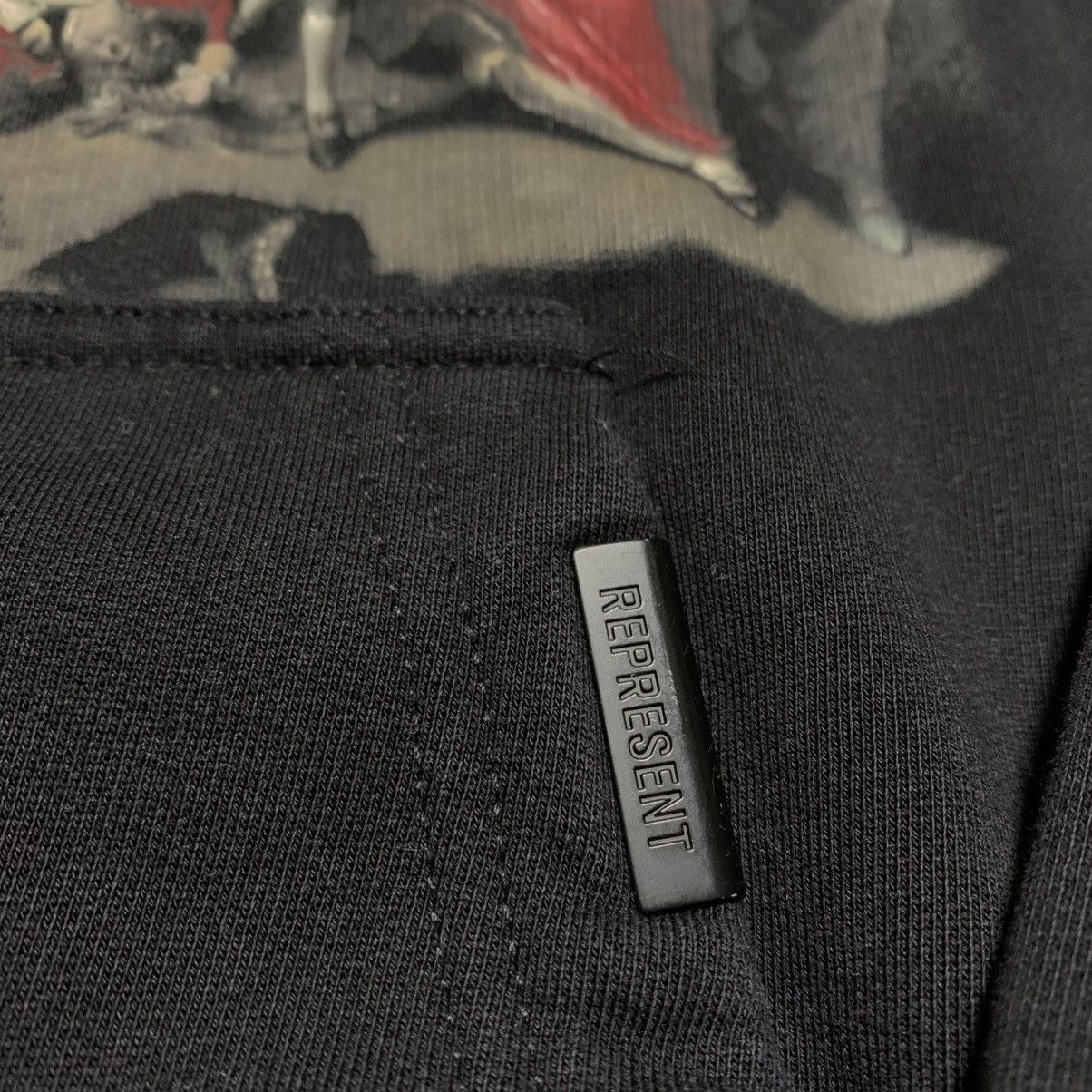 Represent Clo. Represent Medium British Archive Graphic Black Hoodie Size US M / EU 48-50 / 2 - 6 Thumbnail