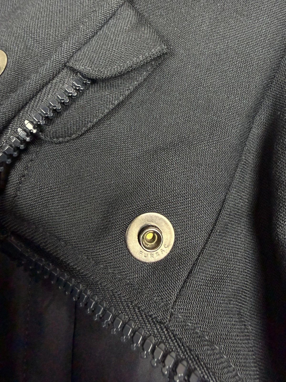 De Fursac De Fursac Navy Blue Coat Jacket Cloth Parka RRP 900$ Size US L / EU 52-54 / 3 - 12 Thumbnail
