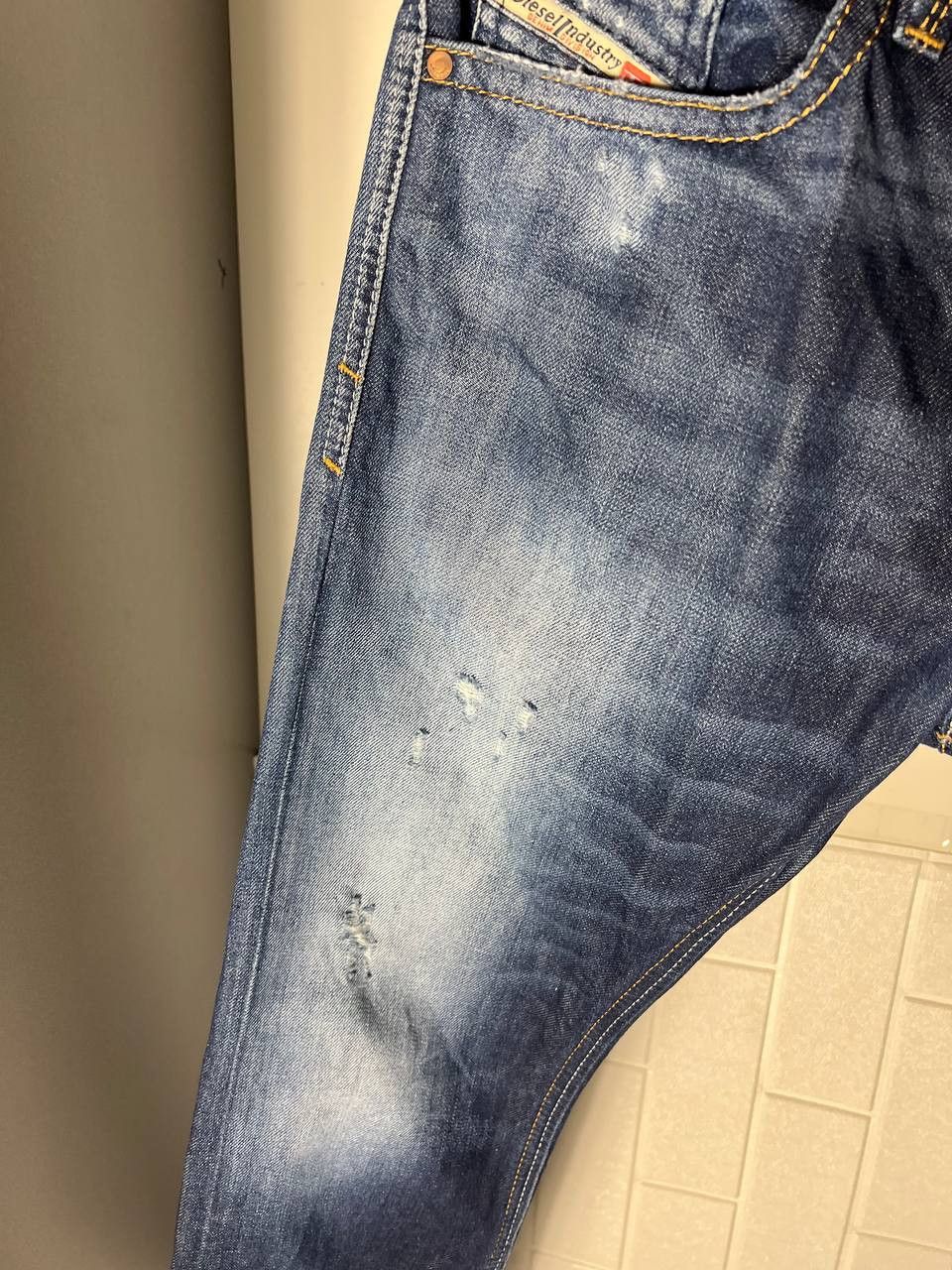 Diesel VINTAGE DIESEL INDUSTRY DENIM DIVISION DESIGNER JEANS RETRO Size US 30 / EU 46 - 8 Thumbnail