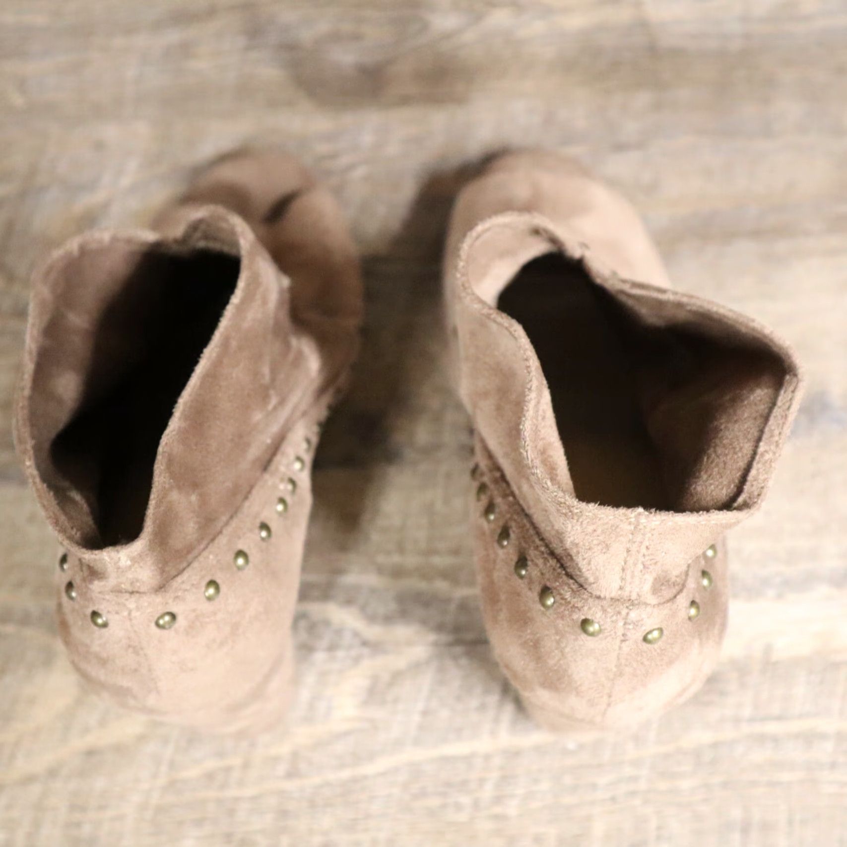Vintage Cato Heels | Heel | Women | US 9 | Brown Tan | Slip-on | Wedge | High | Casual | 4.5" | Size 9 | Brittany? Size US 9 / IT 39 - 5 Thumbnail