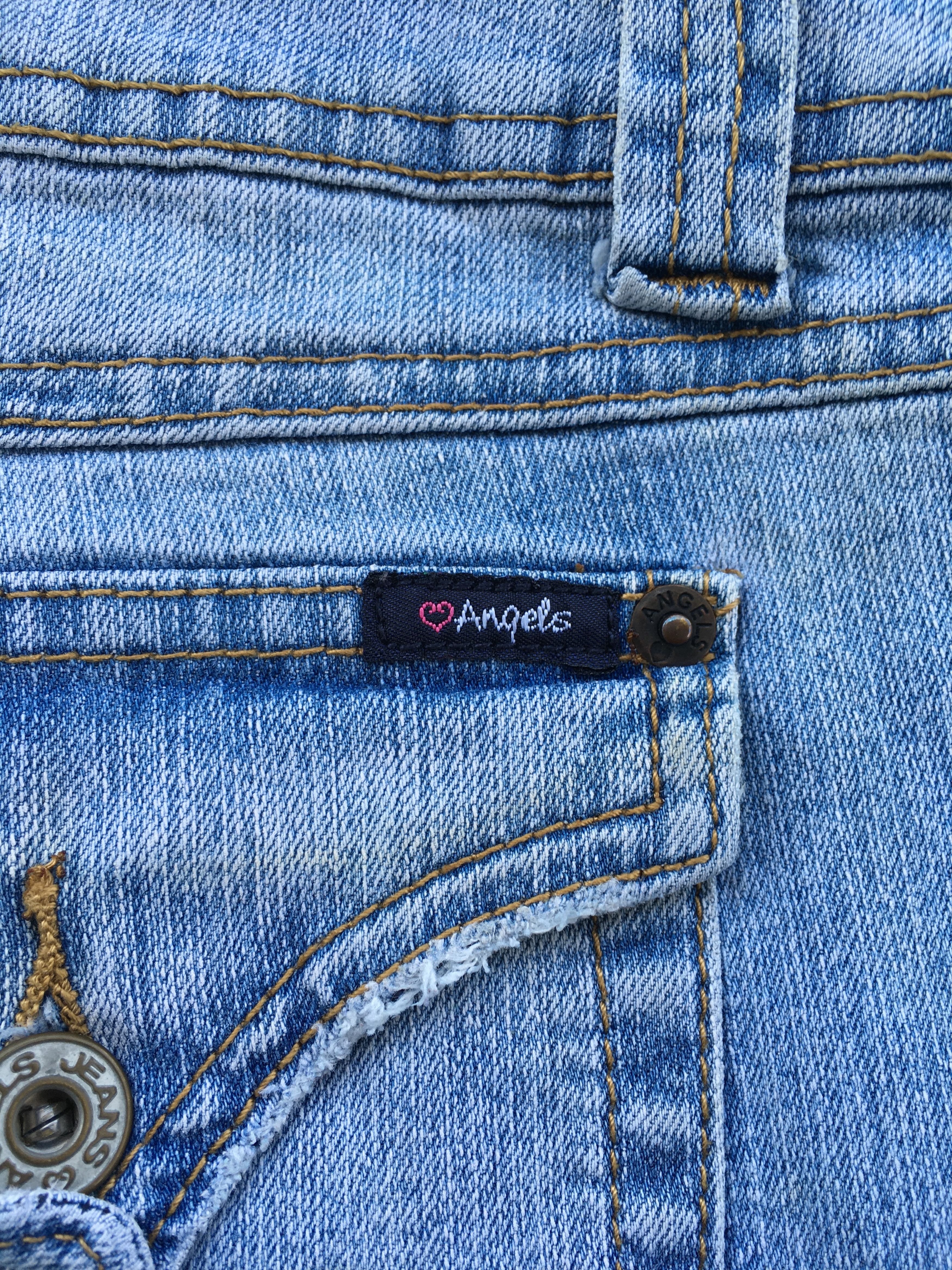 Japanese Brand Angels Low Rise Bootcut Jeans #D-1007 Size 28" / US 6 / IT 42 - 10 Thumbnail