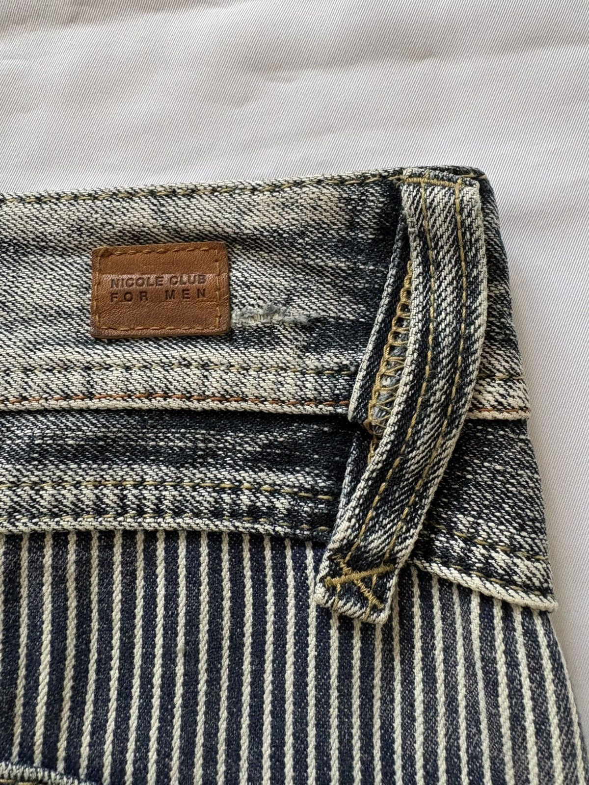 Nicole Club NICOLE CLUB FOR MEN PATCHWORK JEANS Size US 32 / EU 48 - 7 Thumbnail