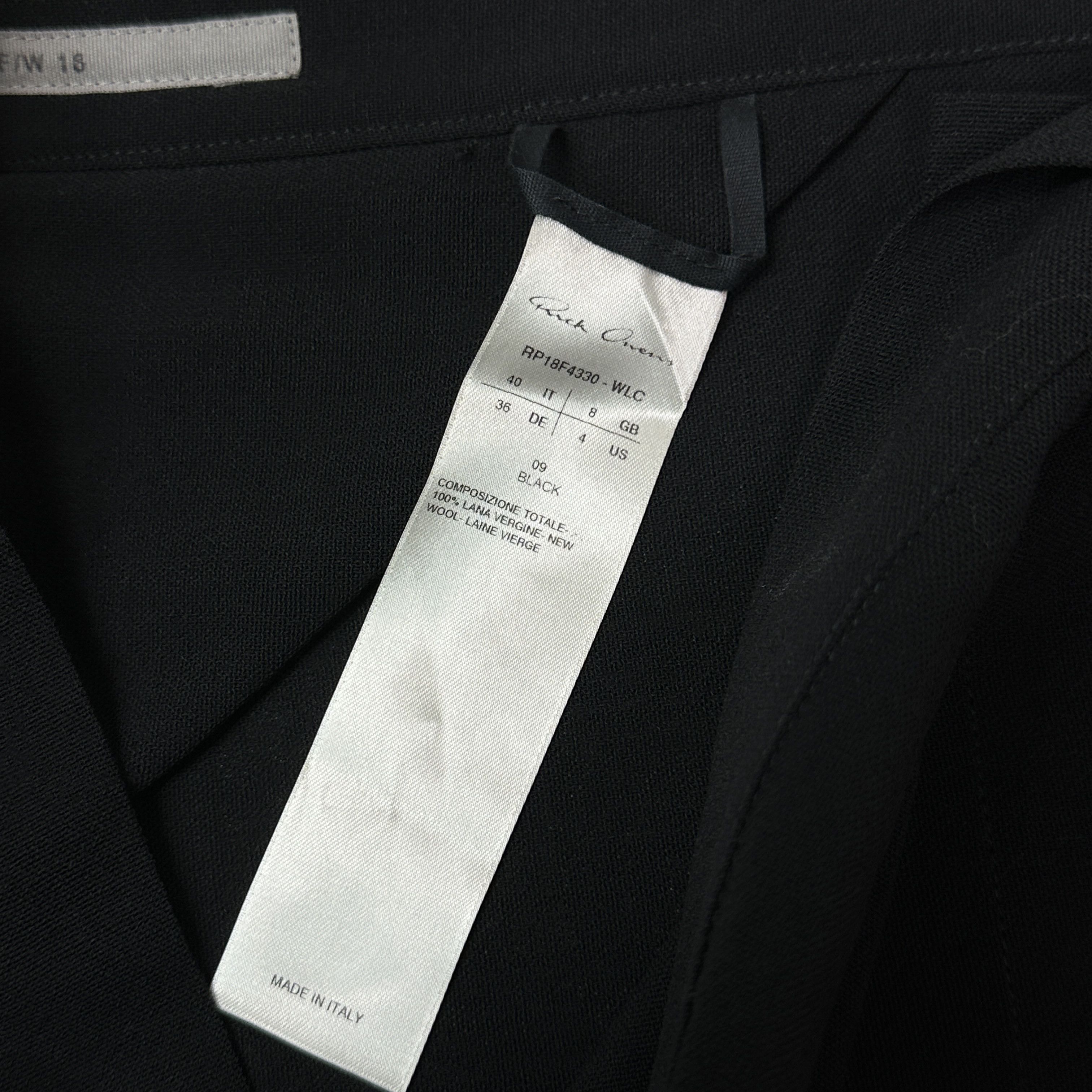 Rick Owens Vintage Grunge Assymetrical Rick Owens FW18 Sisyphus Top Y2K Size 25" / US 0 / IT 36 - 4 Thumbnail