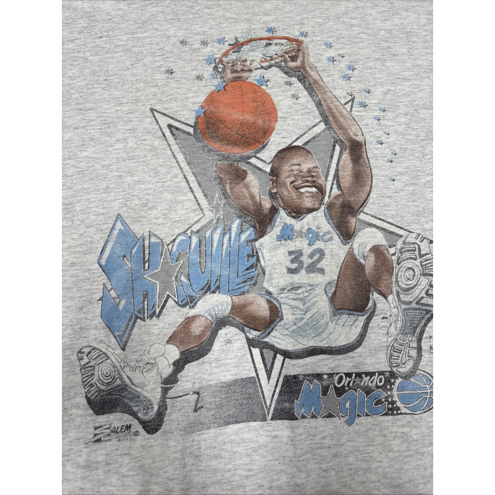 Salem Sportswear Vintage Shaq XL Salem Sportswear Orlando magic1992 Size US XL / EU 56 / 4 - 2 Thumbnail