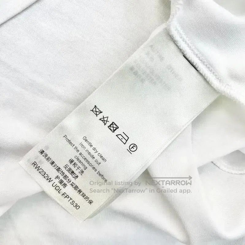 Louis Vuitton Louis Vuitton Women's White Cotton T. Size M / US 6-8 / IT 42-44 - 4 Thumbnail