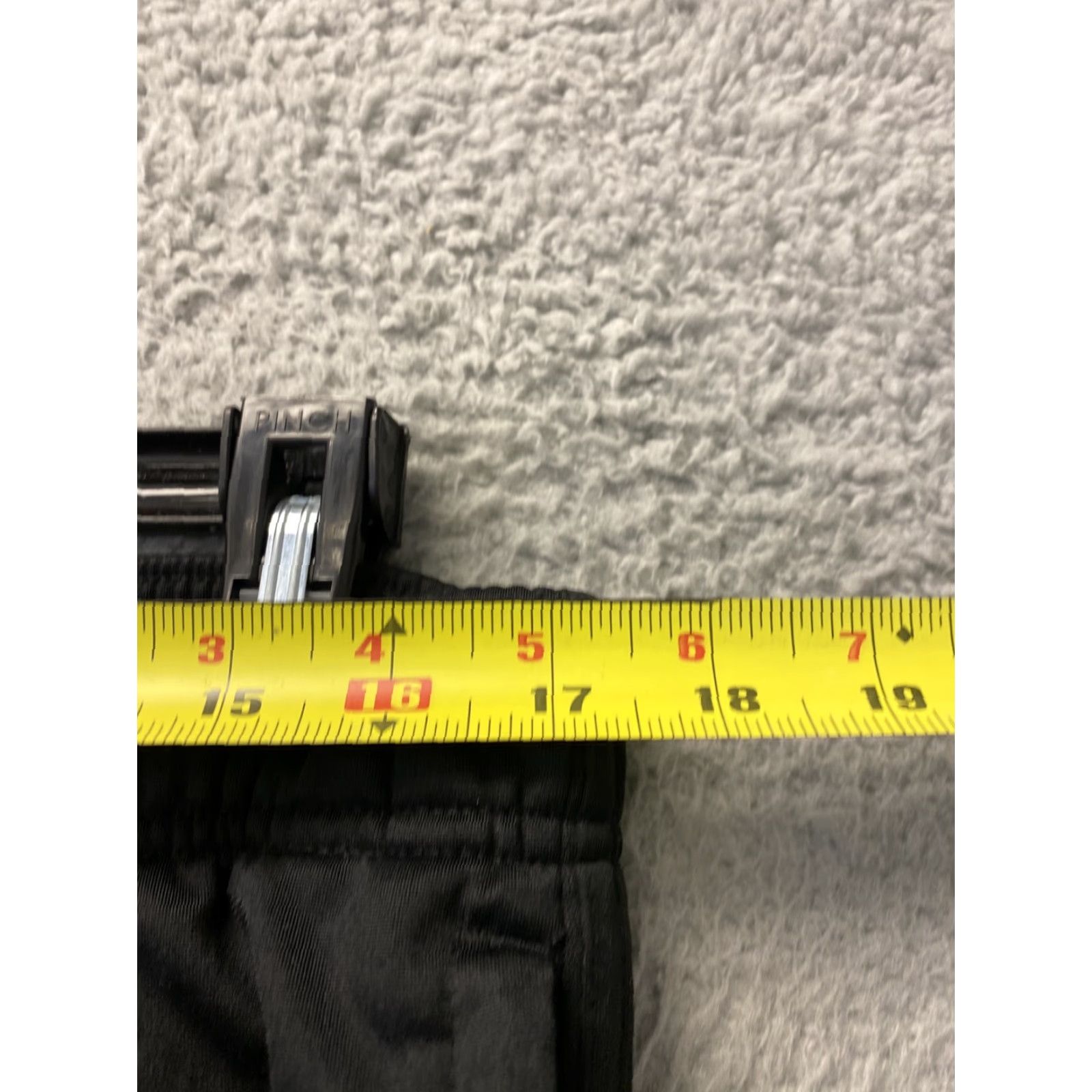 Adidas adidas Mens L Black Jogger Pants Elastic Waist Pockets Drawstring Missing 98-5 Size ONE SIZE - 4 Thumbnail