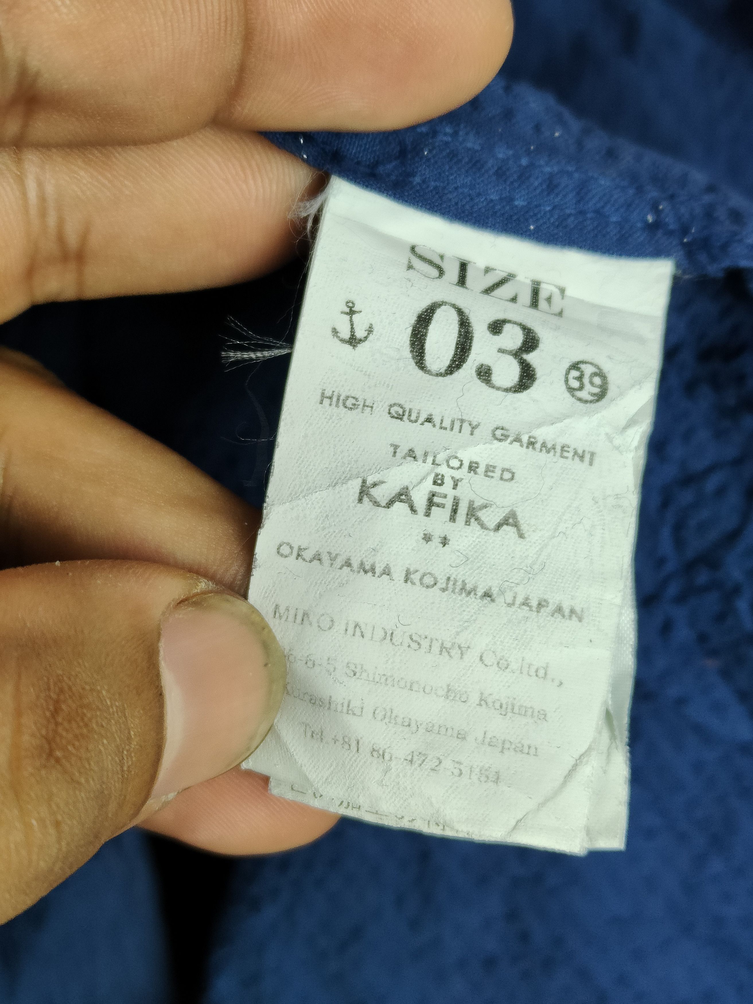 Japanese Brand × KOJIMA GENES Kafika by Okayama Kojima Jackets Size US L / EU 52-54 / 3 - 5 Thumbnail