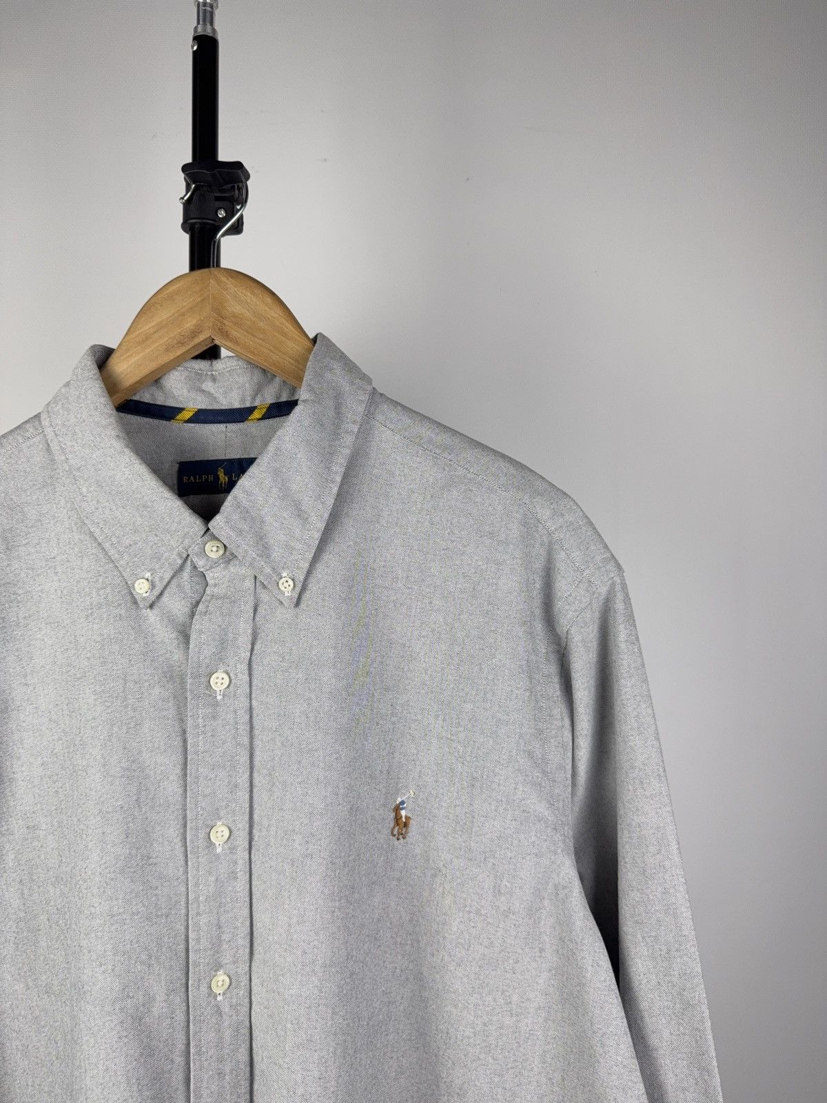 Designer × Polo Ralph Lauren × Vintage Vintage 90s Polo Ralph Lauren Shirt OLD MONEY style Size US XXL / EU 58 / 5 - 2 Thumbnail