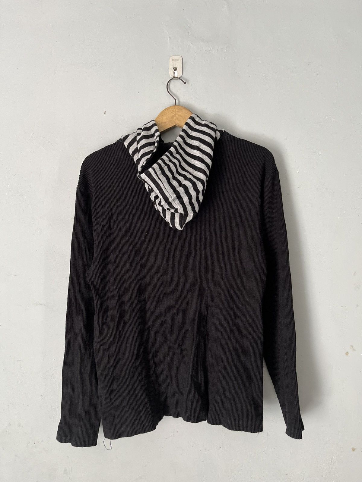 Isamu Katayama Backlash Tk2 tradition double layers striped hoodie Size US M / EU 48-50 / 2 - 2 Thumbnail