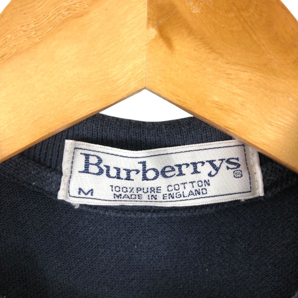 Burberry Vintage BURBERRYS Polos Embroidered Logo Size M Size US M / EU 48-50 / 2 - 5 Thumbnail