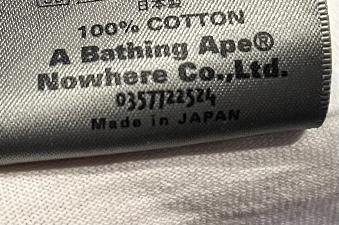 Bape Bape generals logo tee shirt Size US M / EU 48-50 / 2 - 6 Thumbnail