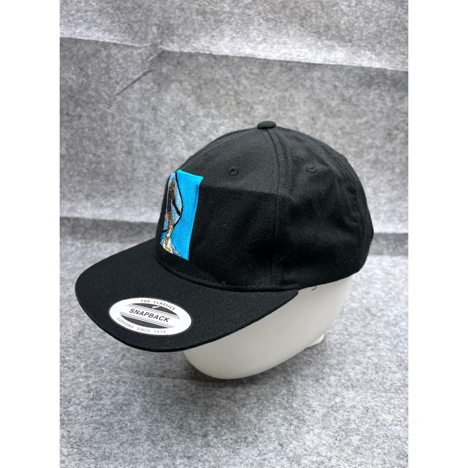 Vintage Stance ISA World Adaptive Surfing Hat Cap Snap Back Adult Black Wool Blend 2016 Size ONE SIZE - 4 Thumbnail
