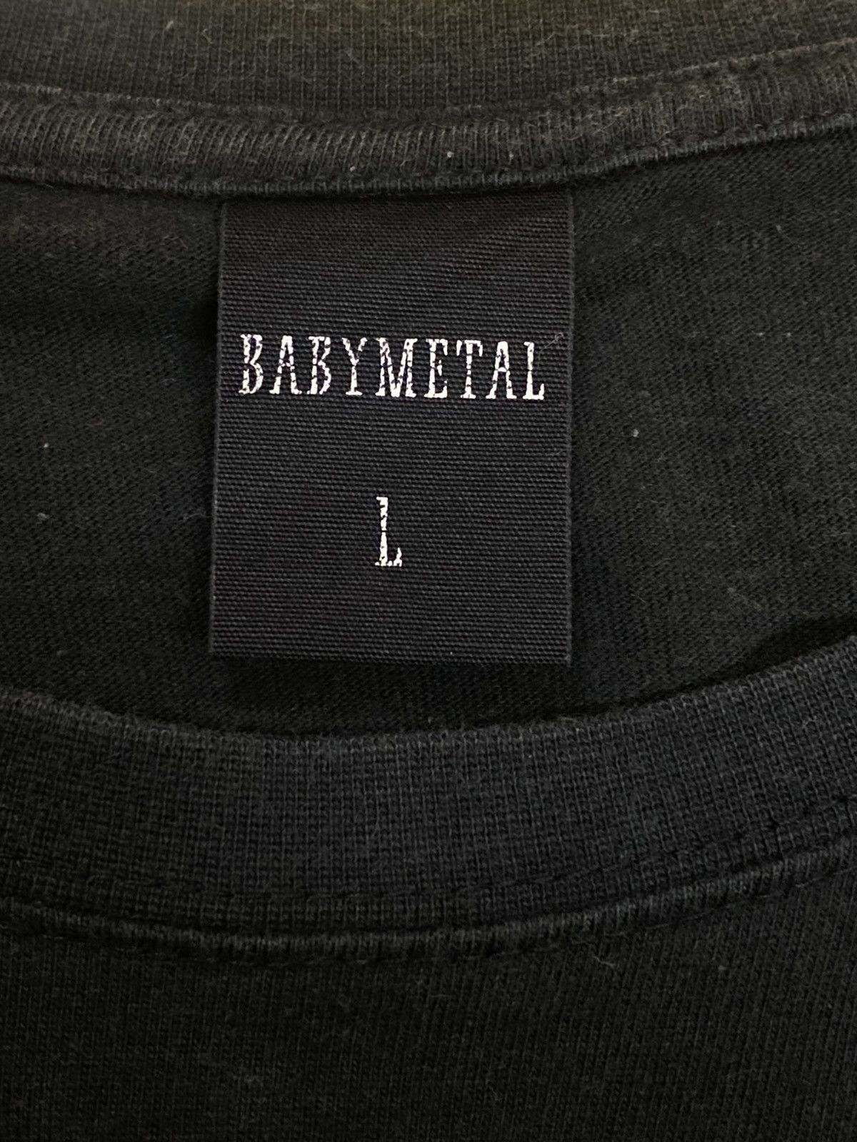 Band Tees × Japanese Brand Babymetal Size US L / EU 52-54 / 3 - 5 Thumbnail