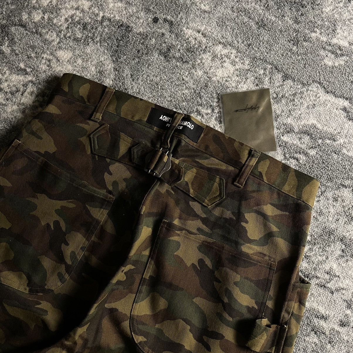 Yohji Yamamoto Yohji Yamamoto Pour Homme Camouflage Pants Black Label Japan Size US 34 / EU 50 - 4 Thumbnail