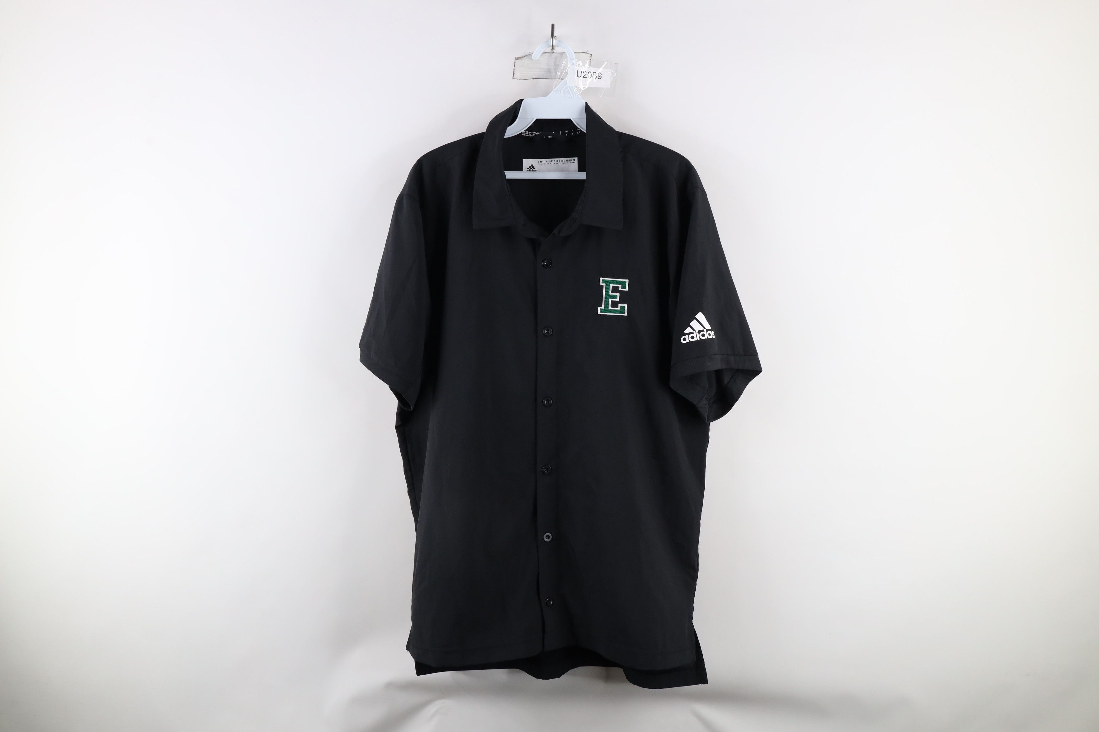Adidas × Vintage Adidas Eastern Michigan University Football Button Shirt Size US S / EU 44-46 / 1 - 1 Thumbnail