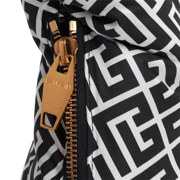 Balmain o1g2r1mq0924 Size: OS / Handle Bag in White & Black Size ONE SIZE - 3 Thumbnail