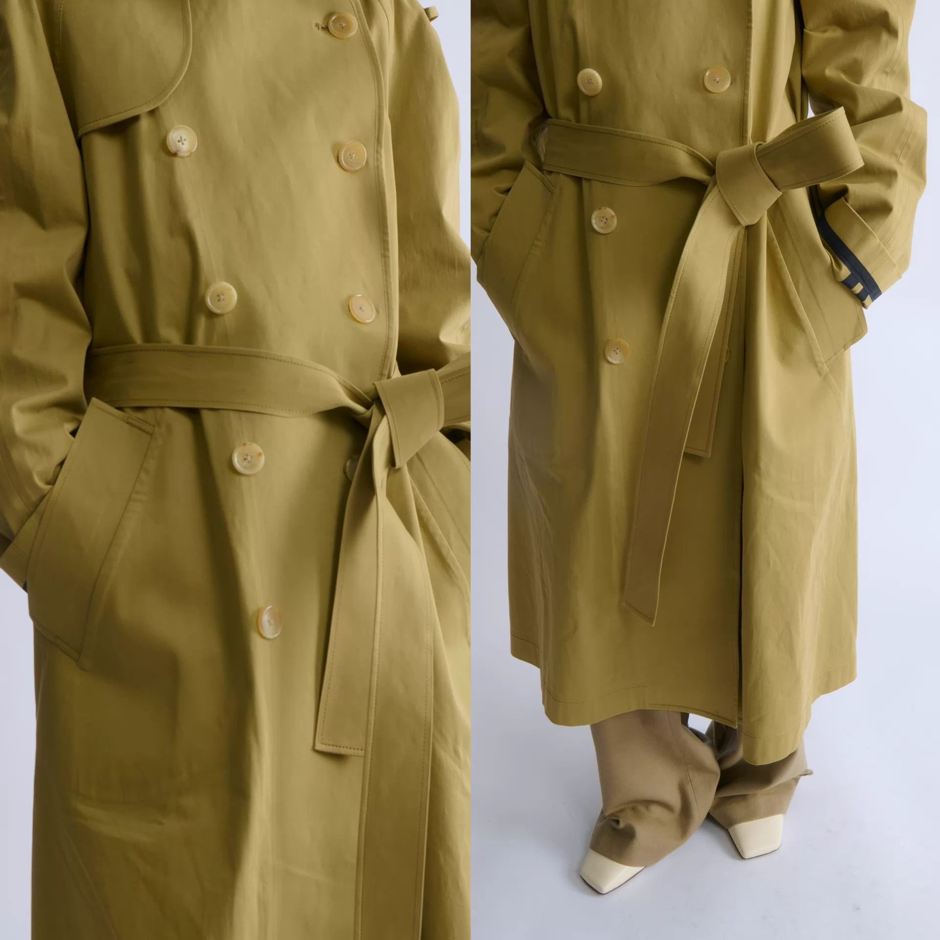Other QIUHAO 2018AW Deconstructed DB Trench Men’s Coat Size US L / EU 52-54 / 3 - 6 Thumbnail