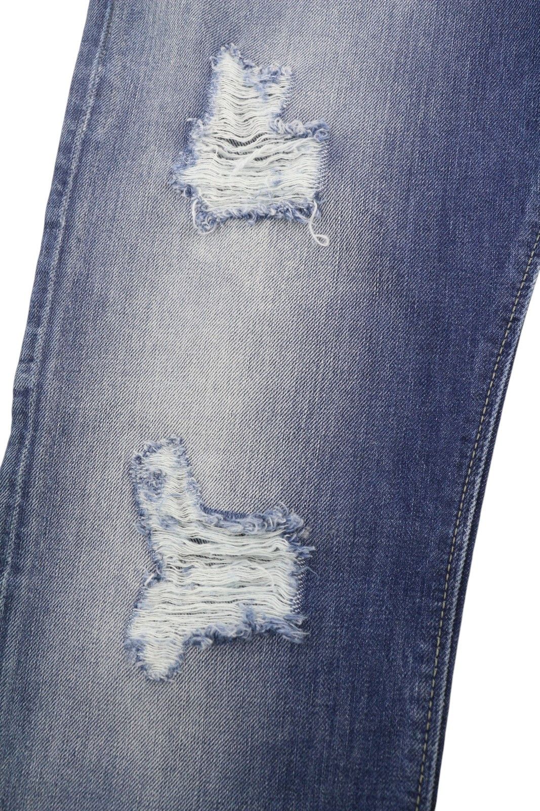 Diesel BUSTER 0848I W30/L34 Blue Faded Regular Slim Jeans 89065 Size US 30 / EU 46 - 10 Thumbnail