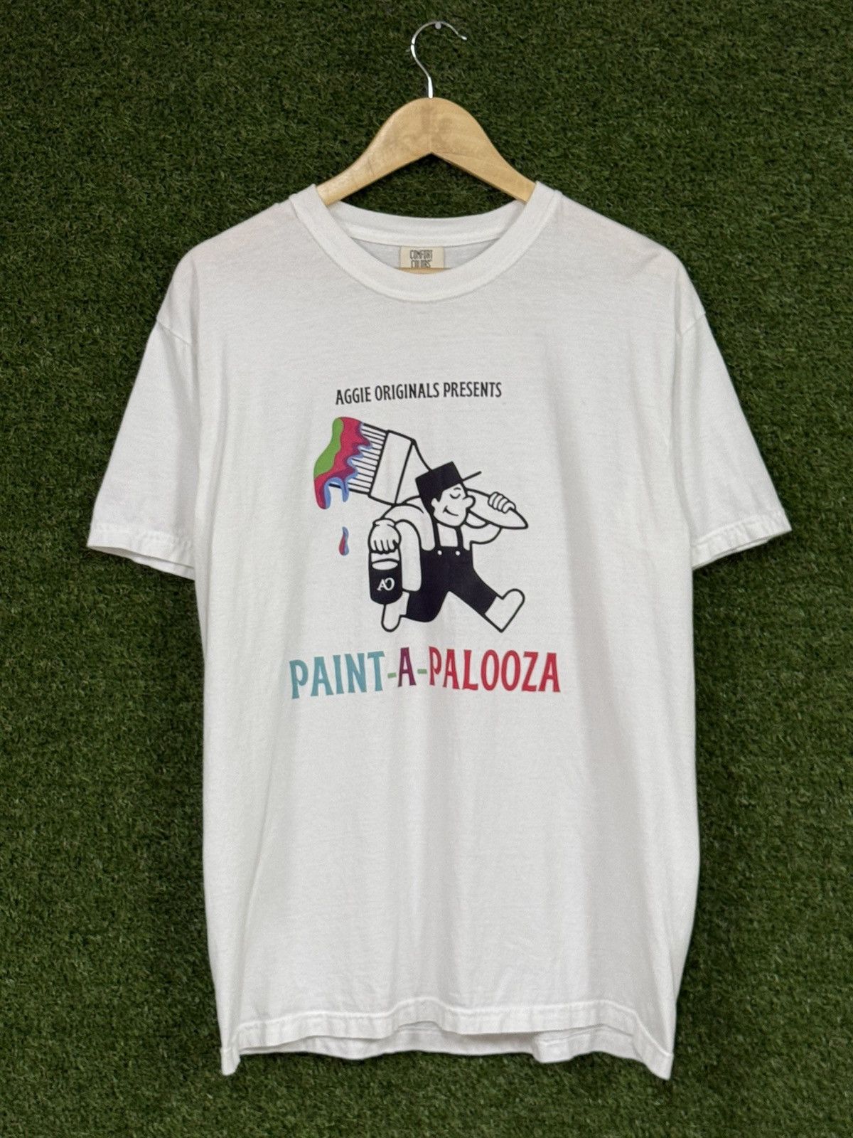 Comfort Colors Comfort Colors Paint Painter Cartoon Logo Tee White Large Size US L / EU 52-54 / 3 - 1 Thumbnail
