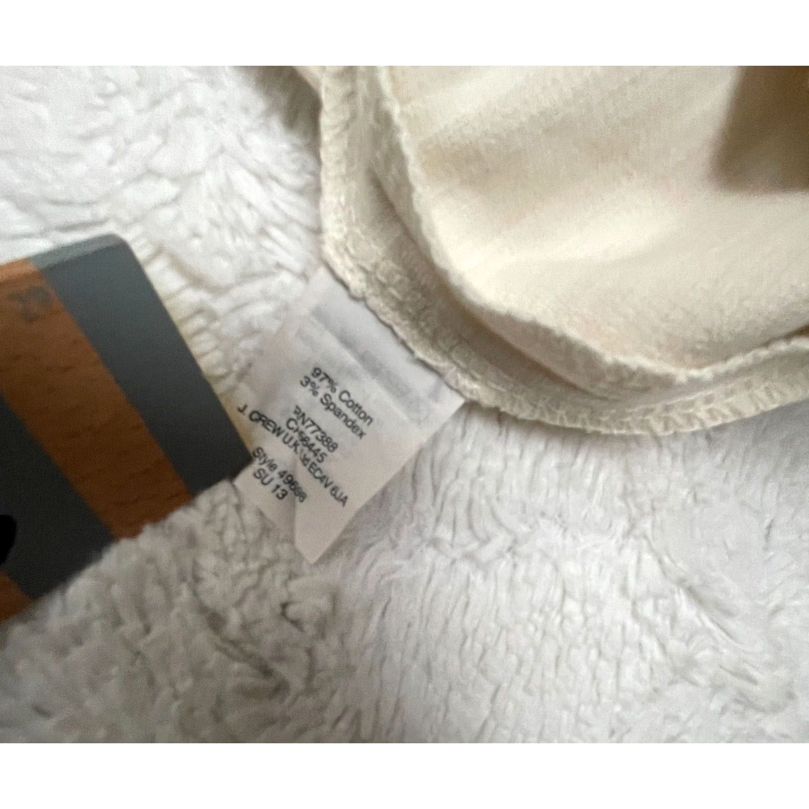 Madewell Madewell Pierside Zip Back Fit & Flare Mini Dress Cream Women’s Size Small 49698 Size S / US 4 / IT 40 - 4 Thumbnail
