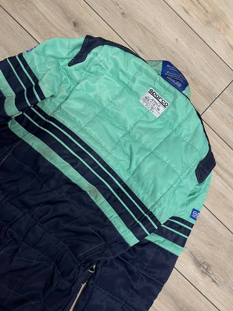 Formula 1 × Vintage Sparco Jesolo Vintage Racing Suit size 60 made in Italy Size US XL / EU 56 / 4 - 4 Thumbnail