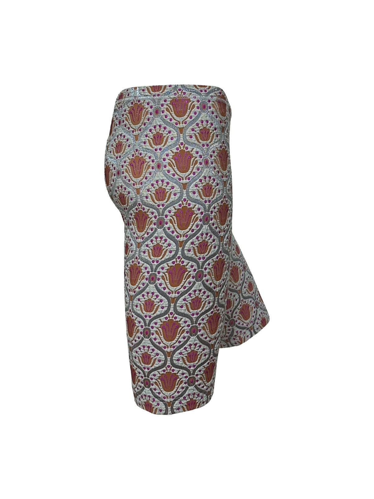 Louis Vuitton LOUIS VUITTON S/S 2010 Floral Print Stretch Short Pants Size 26" / US 2 / IT 38 - 3 Thumbnail