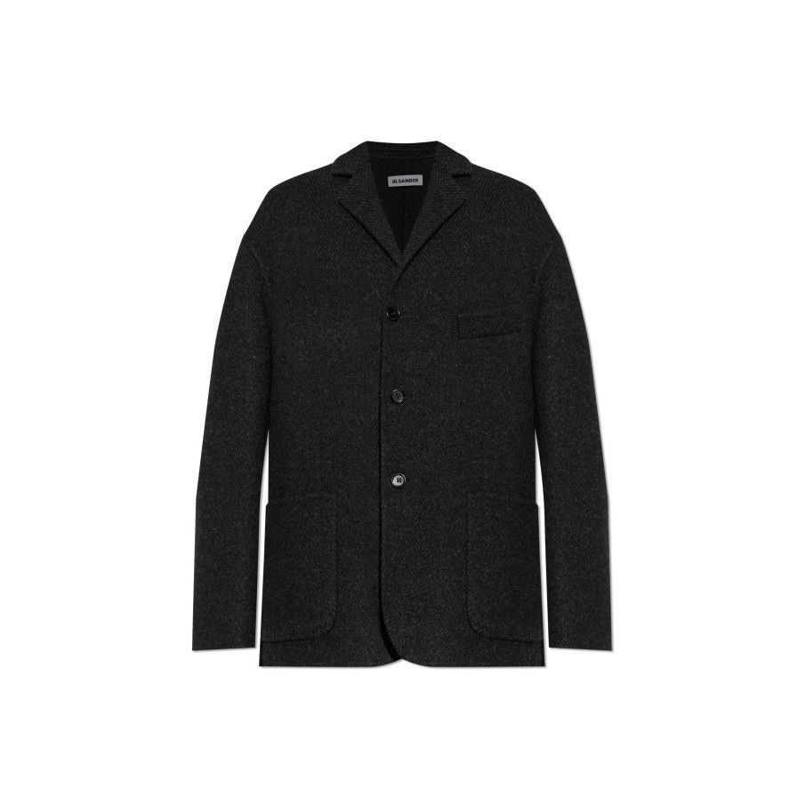 Jil Sander JIL SANDER Black Wool Jacket New & Authentic (Men's size:XL; Size US XL / EU 56 / 4 - 1 Preview