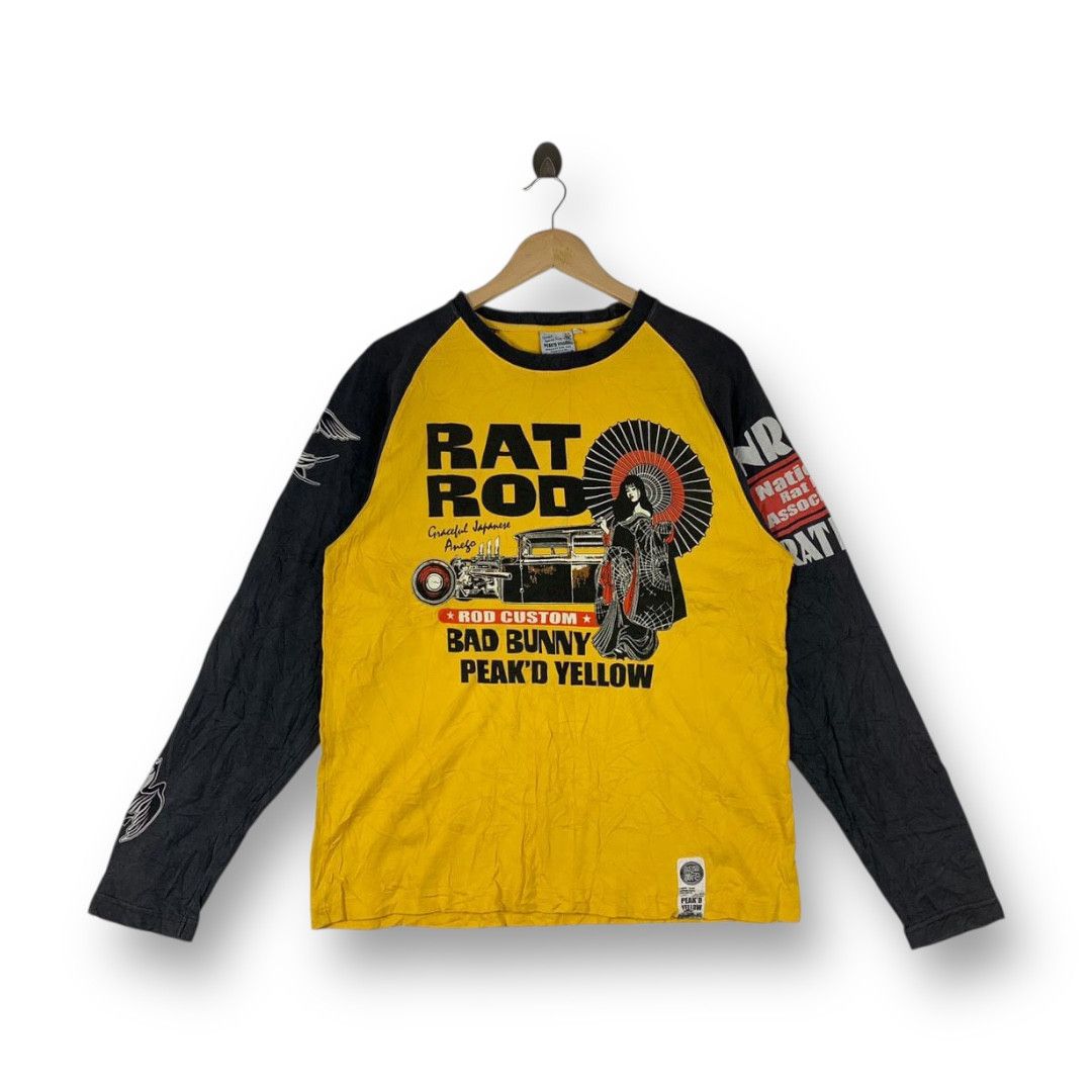 Peak Performance PEAK’ D YELLOW RAT Rod long sleeve graphic tee Size US M / EU 48-50 / 2 - 2 Thumbnail