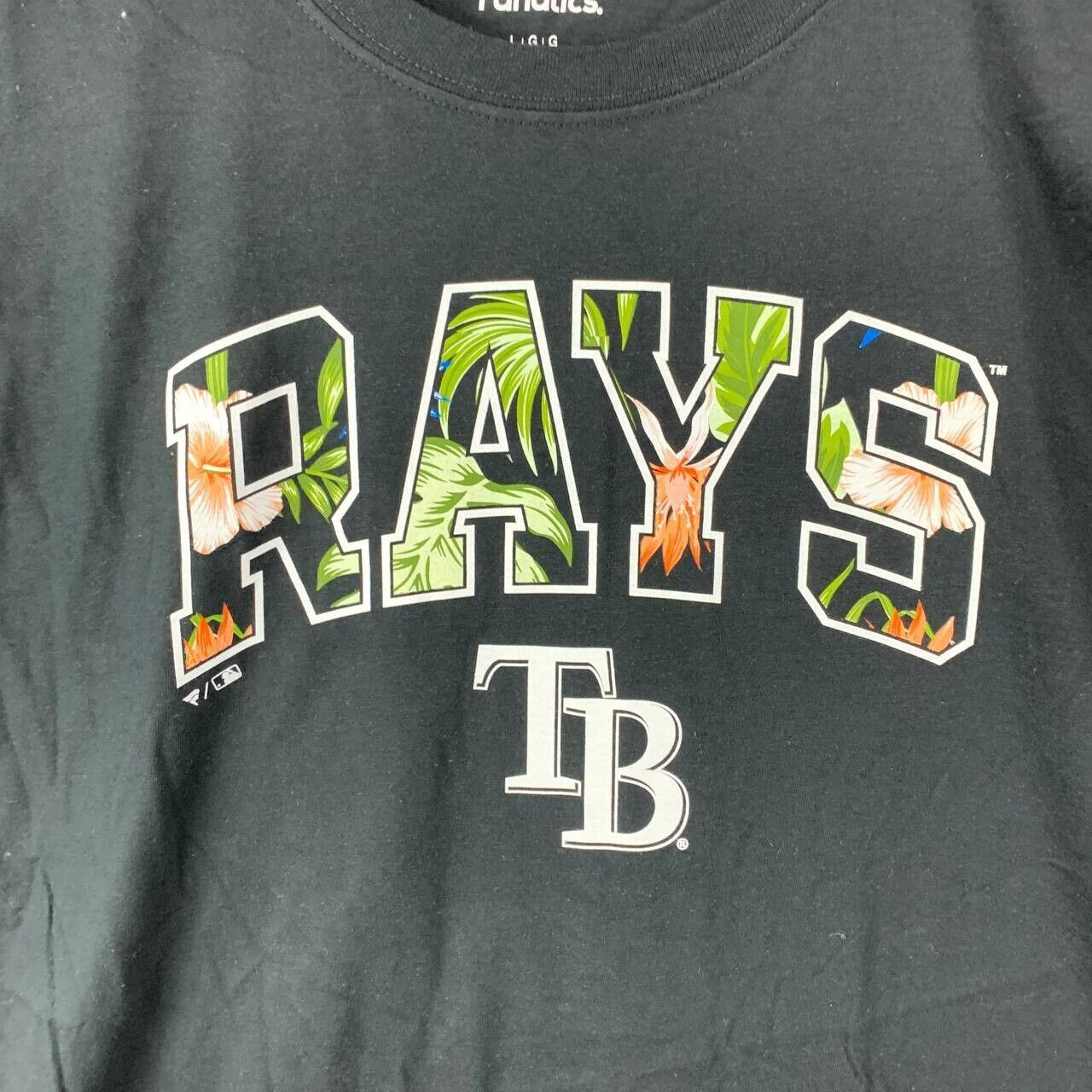 MLB Tampa Bay Rays MLB L Fanatics Casual T-Shirt Black Men Size US L / EU 52-54 / 3 - 2 Thumbnail