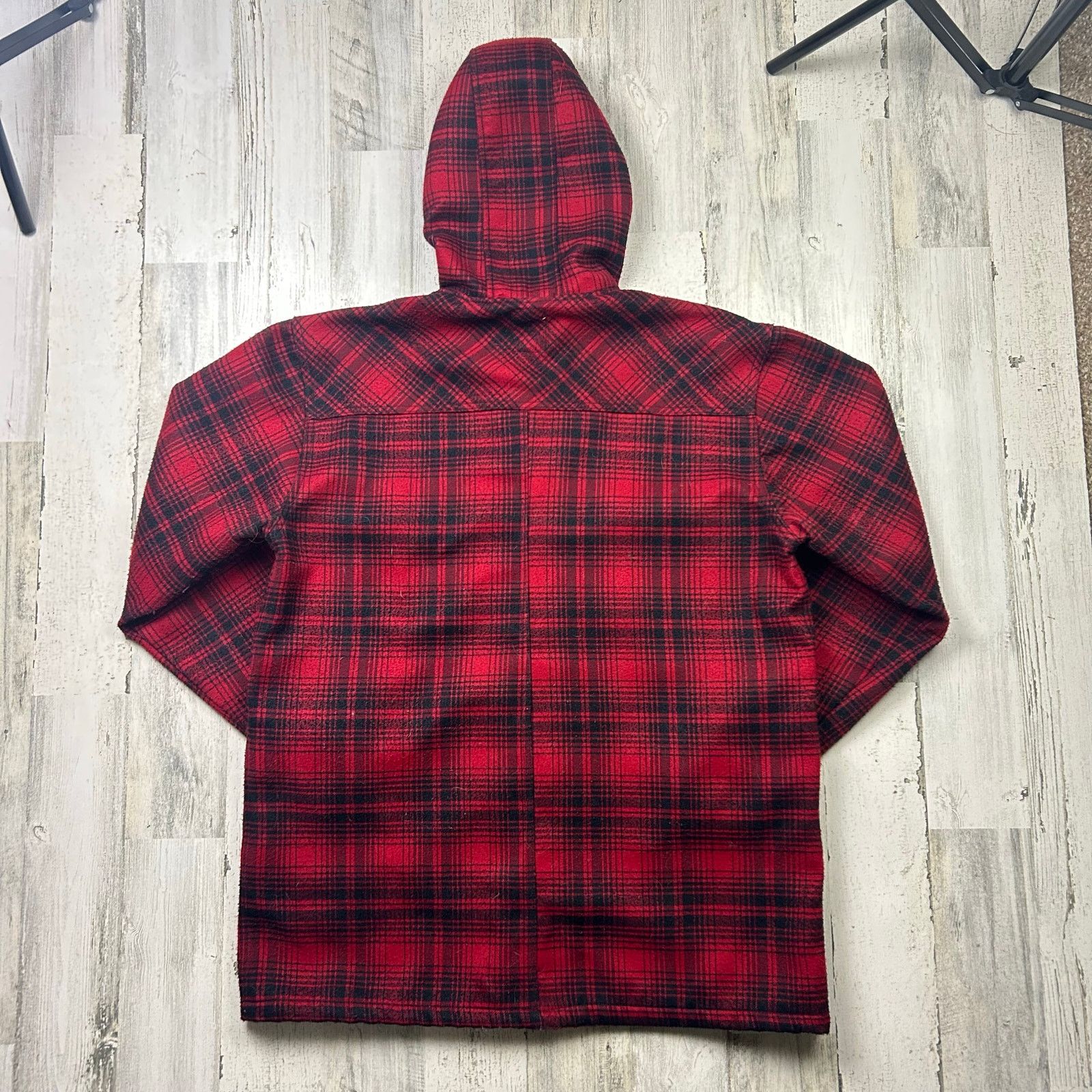 Dickies Dickies Men's Water Repellent Flannel Hooded Shirt Jacket Size US M / EU 48-50 / 2 - 6 Thumbnail
