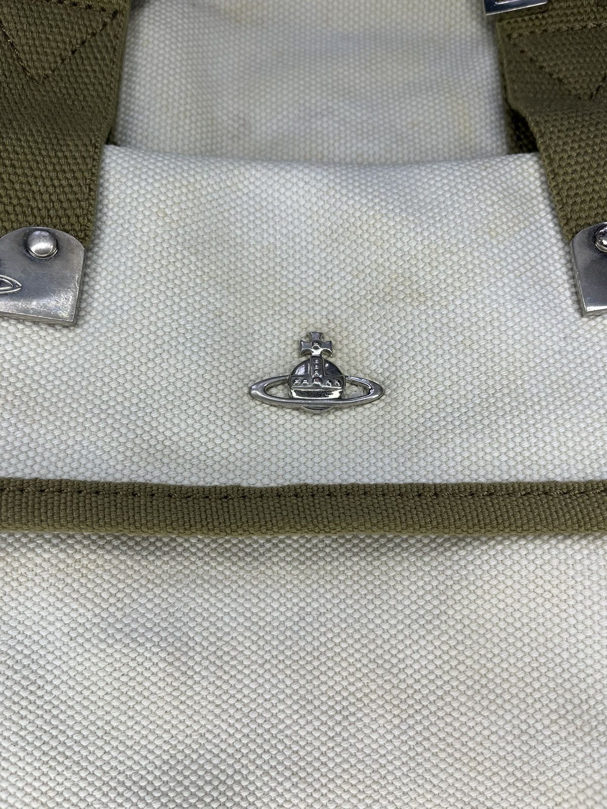 Designer × Vintage × Vivienne Westwood Vivienne Westwood Canvas Tote Bag Size ONE SIZE - 3 Thumbnail