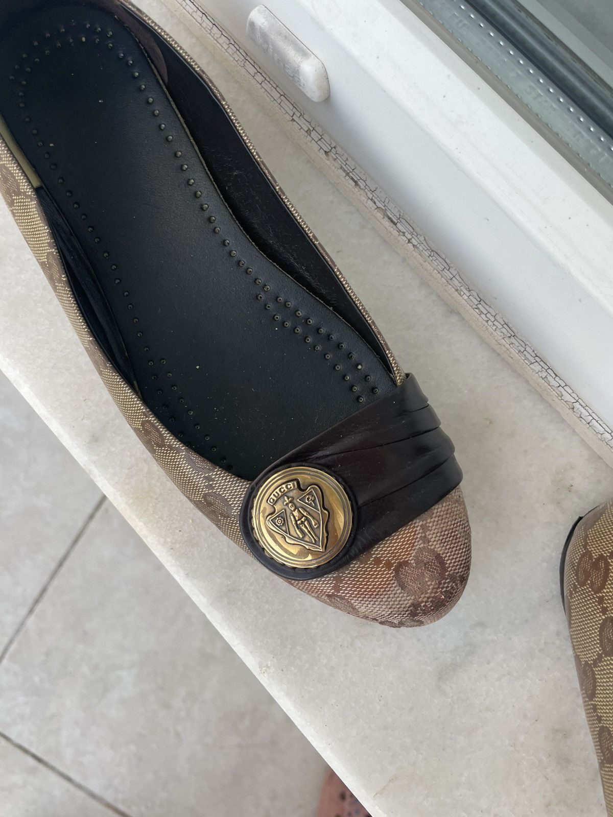 Gucci Gucci Hysteria Monogram Ballet Flats Size US 8 / IT 38 - 20 Thumbnail