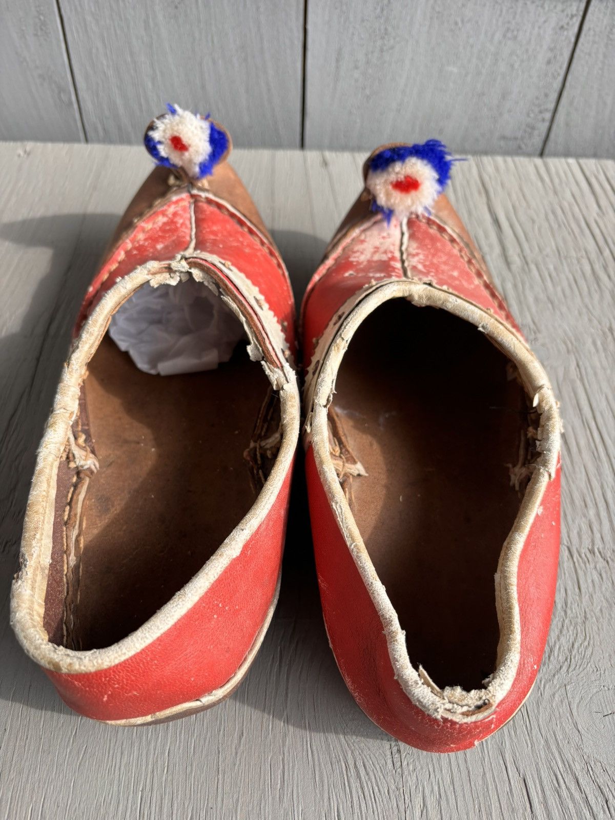Other Antique Tsarouchi Greek National Guard Moccasin Pom Pom Loaf Size US 8 / EU 41 - 12 Thumbnail