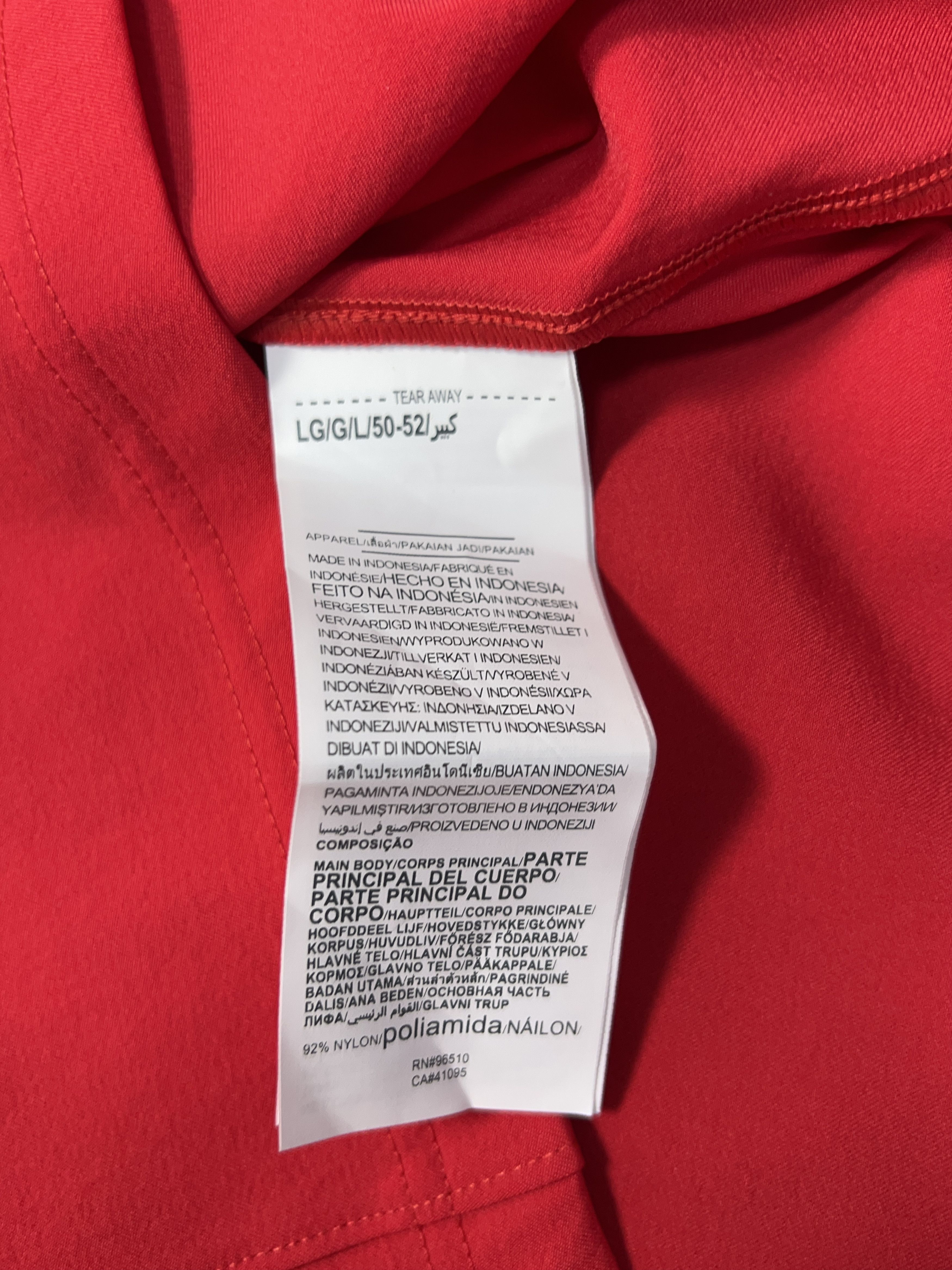 Under Armour Mens Wales Rugby Union Jersey Shirt Red Size L 50-52 Loose Size US L / EU 52-54 / 3 - 9 Thumbnail