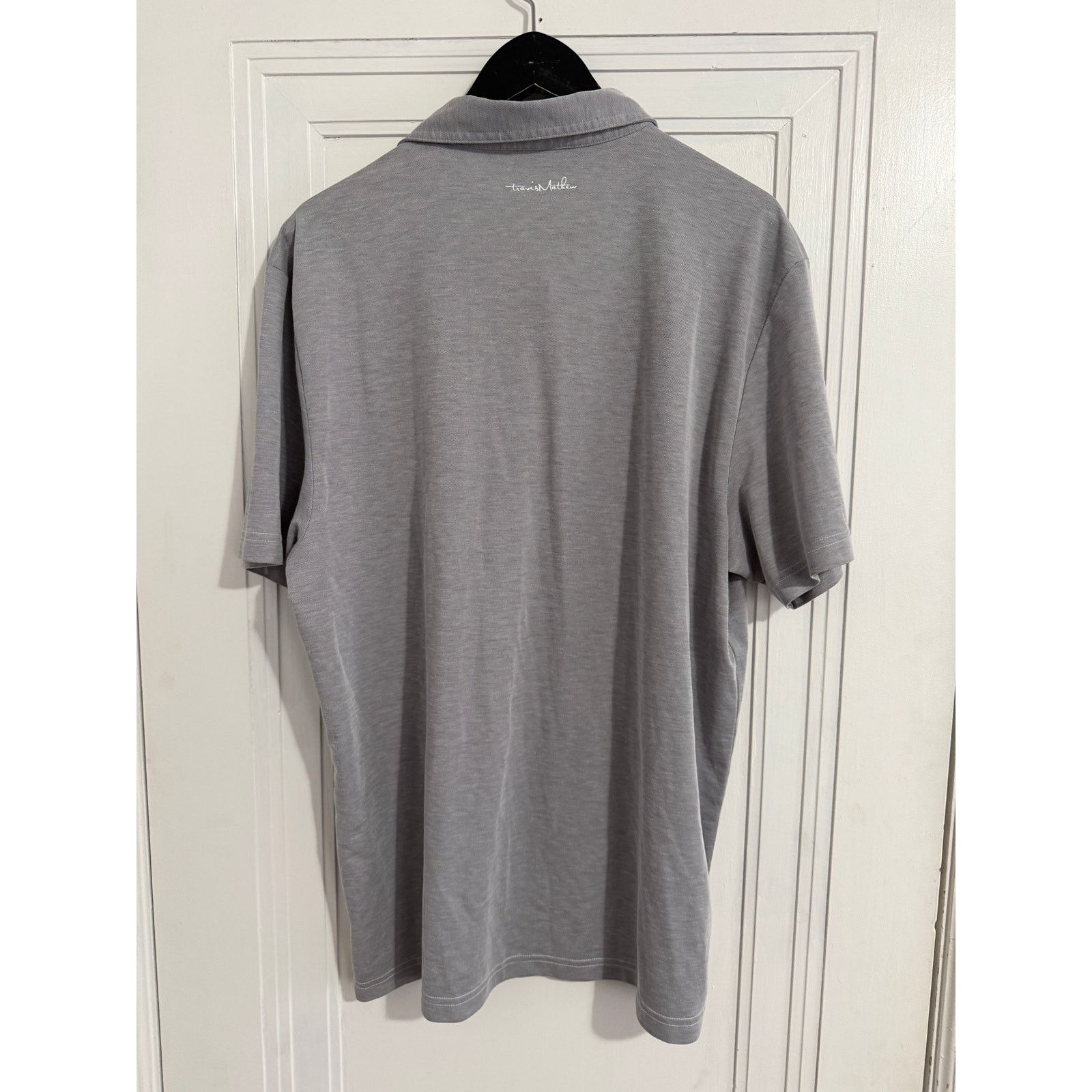 TravisMathew TravisMathew Gray Polo Shirt Men's Size XL Size US XL / EU 56 / 4 - 4 Thumbnail