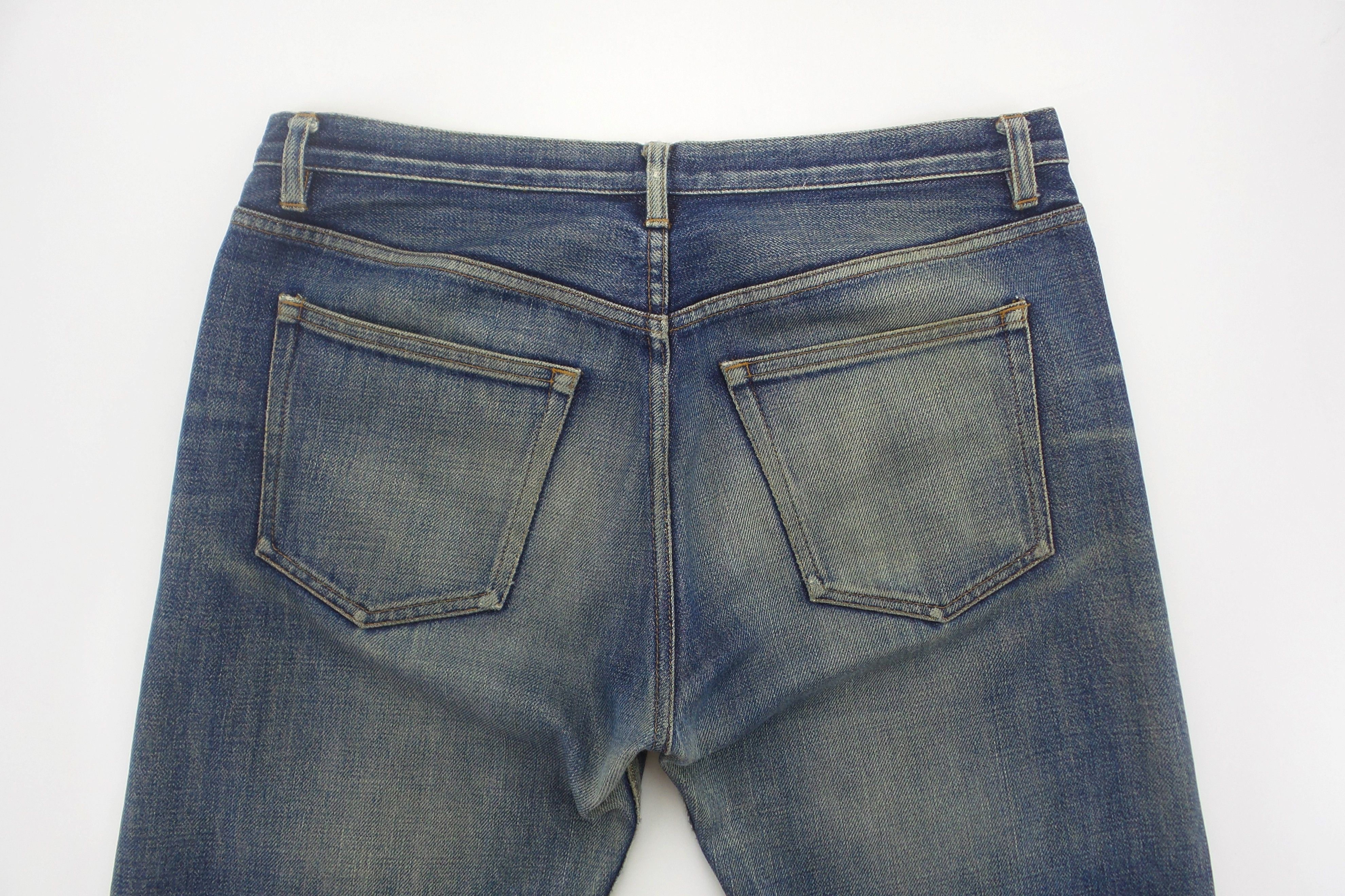 A.P.C. A.P.C Non Selvedge Stonewashed Jeans W16xL40 Size US 29 - 11 Thumbnail