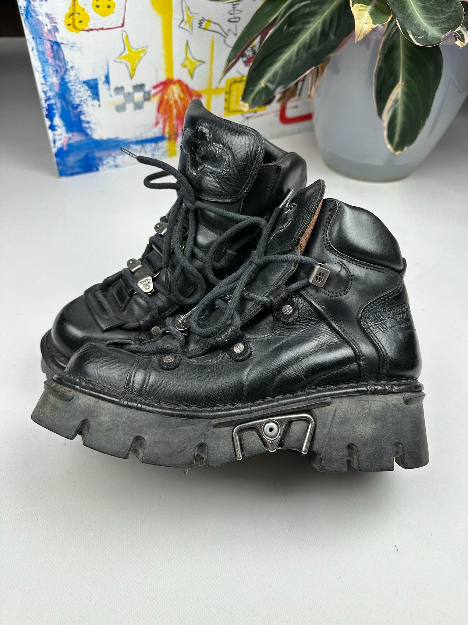 New Rock New Rock boots gothic 41 y2k Size US 11 / IT 41 - 9 Thumbnail