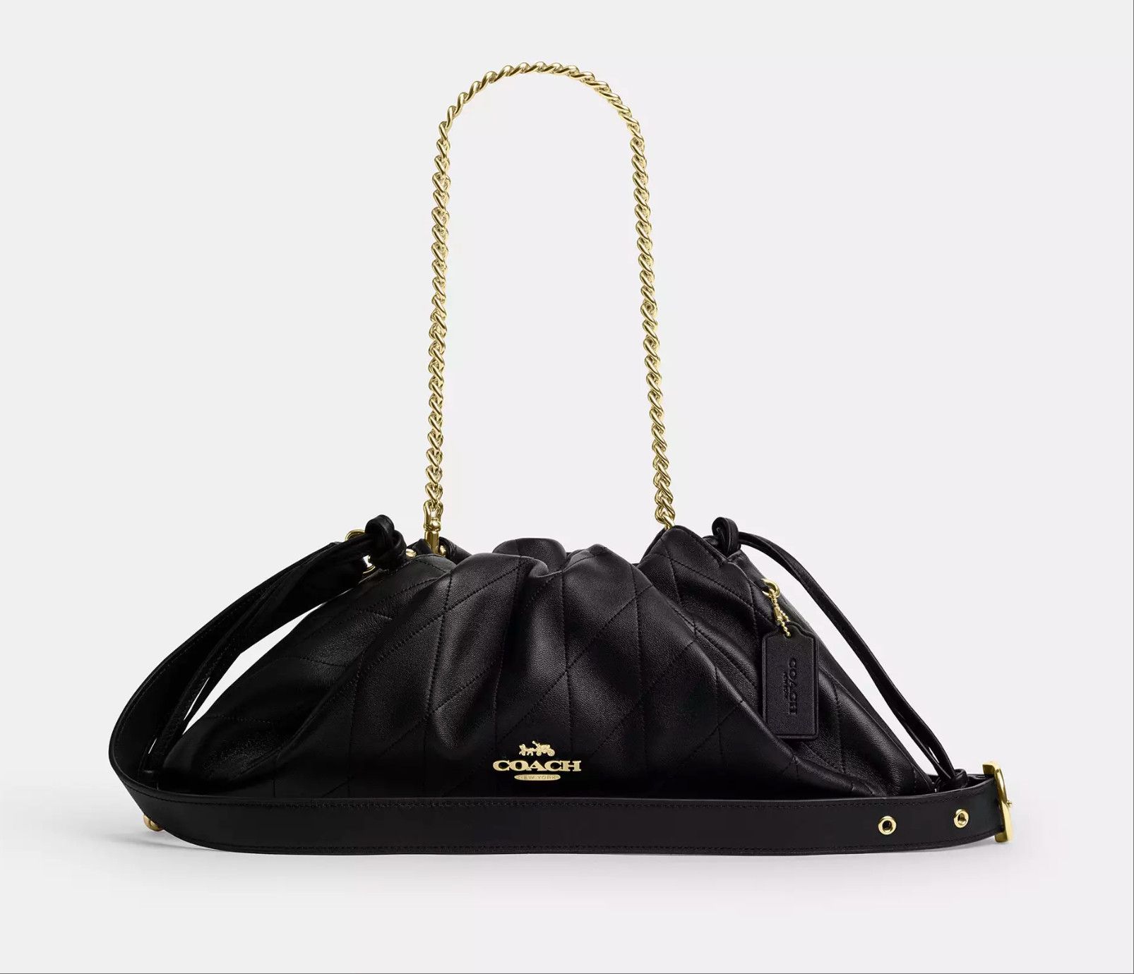 Coach Faye Large Shoulder Bag With Quilting CCZ58 Size ONE SIZE - 12 Thumbnail