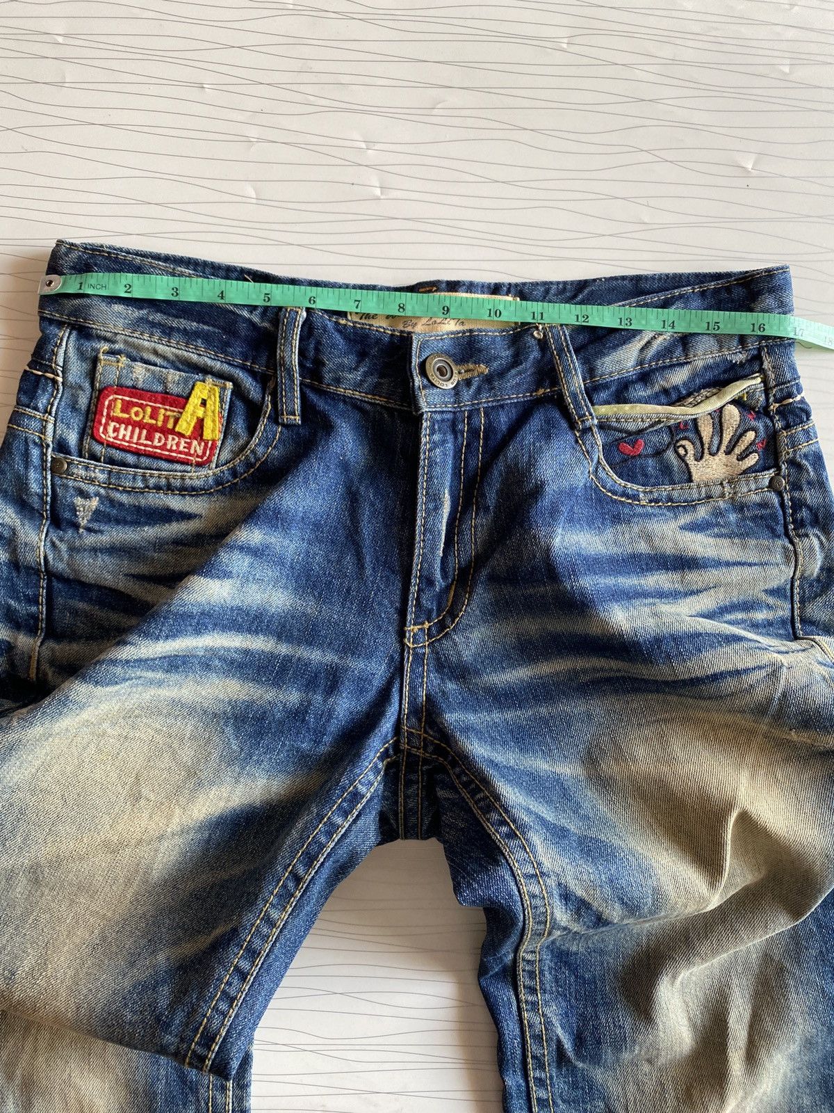 Lolita Jeans Rare Yoshitomo Nara X Lolita Jeans Children Play Size US 34 / EU 50 - 19 Thumbnail