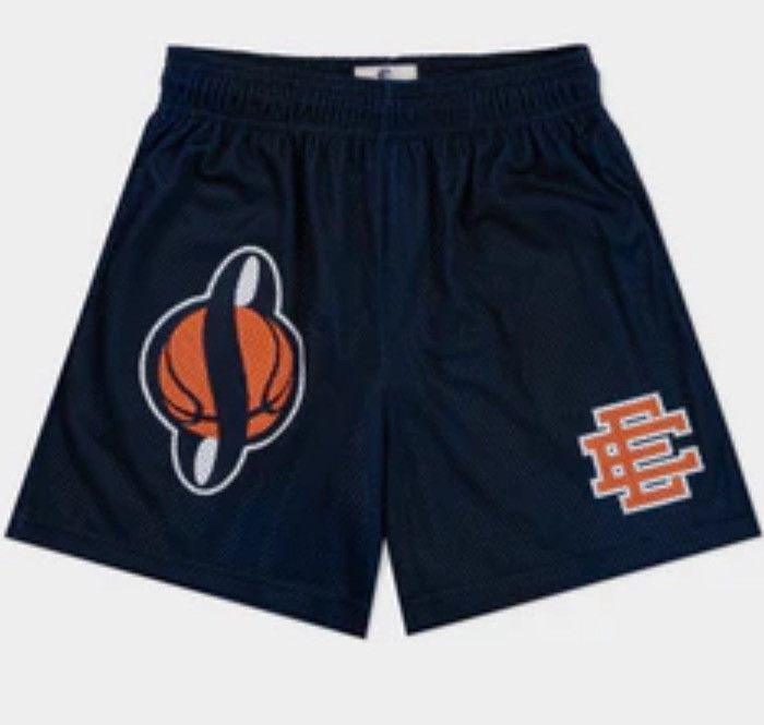 Eric Emanuel Eric Emanuel EE NCAA Syracuse Orange navy blue shorts medium Size US 30 / EU 46 - 1 Thumbnail