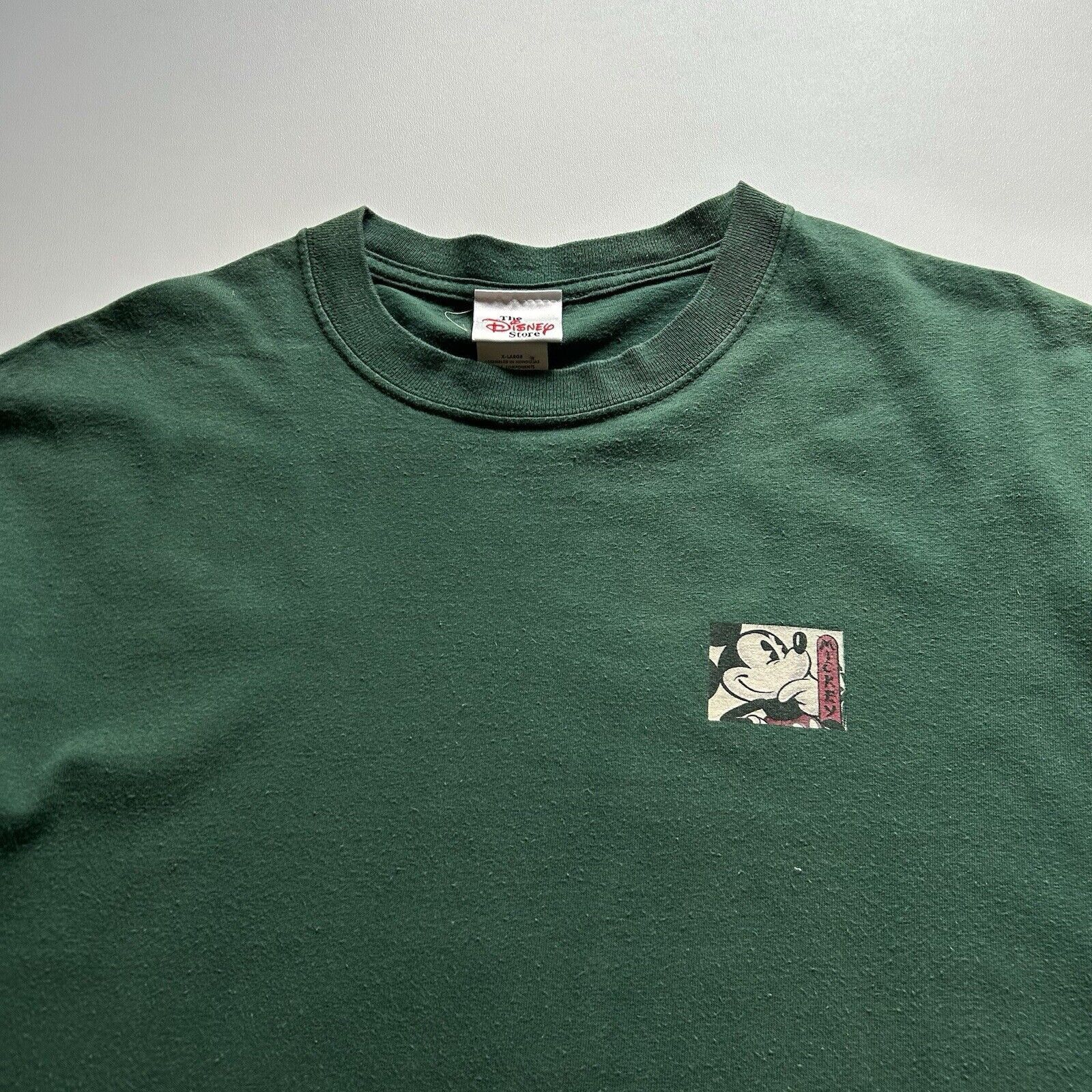 Disney Vintage 90s Mickey Mouse Japan Disney T Shirt XL Green Rare Size US XL / EU 56 / 4 - 4 Thumbnail