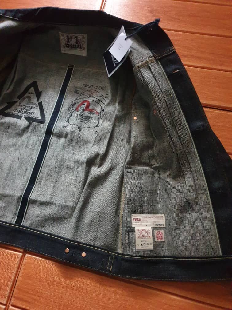 Evisu 💥Evisu No 1 Limited Edition seagull selvedge jacket Size US M / EU 48-50 / 2 - 17 Thumbnail