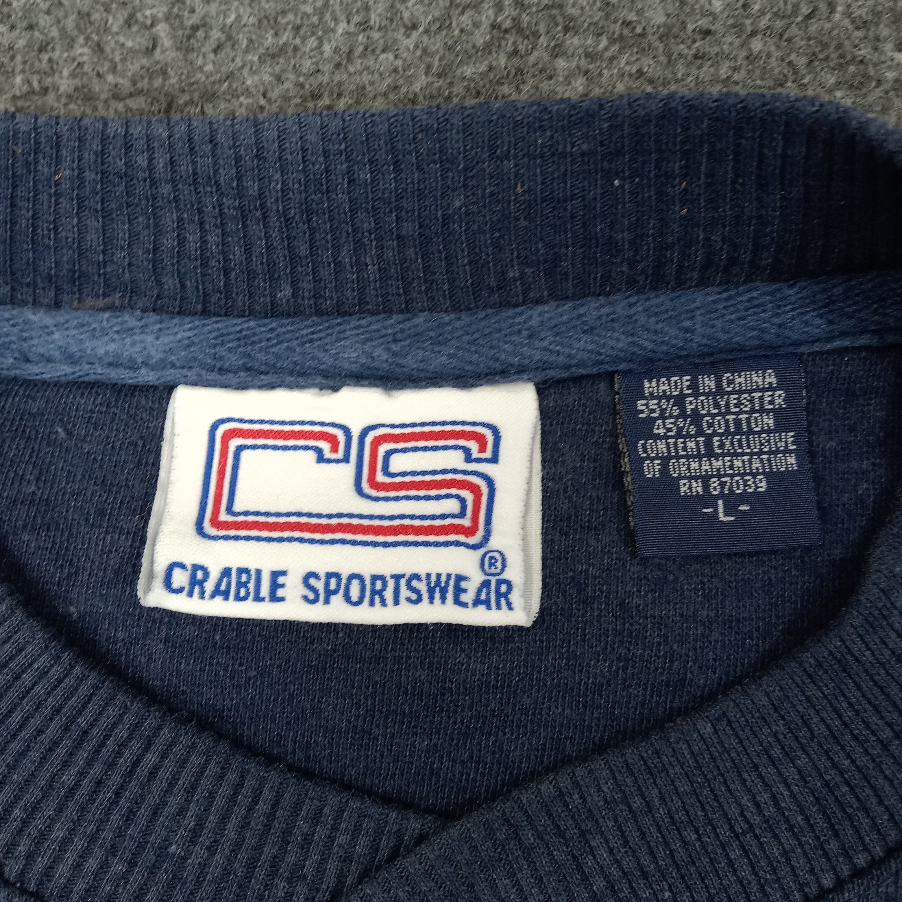 Nike Indians Cleveland American Baseball Team Sweatshirt C253N23 Size US L / EU 52-54 / 3 - 3 Thumbnail