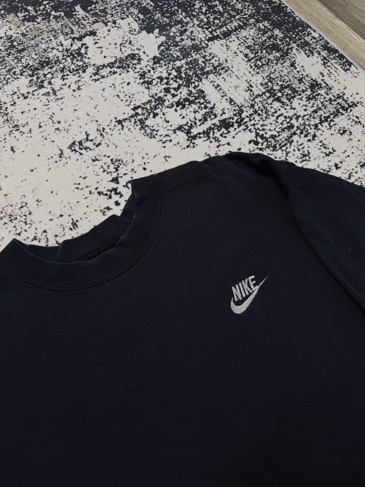 Nike × Nike ACG × Vintage 90’s NIKE Vintage crewneck sweatshirt black L Size US L / EU 52-54 / 3 - 3 Thumbnail