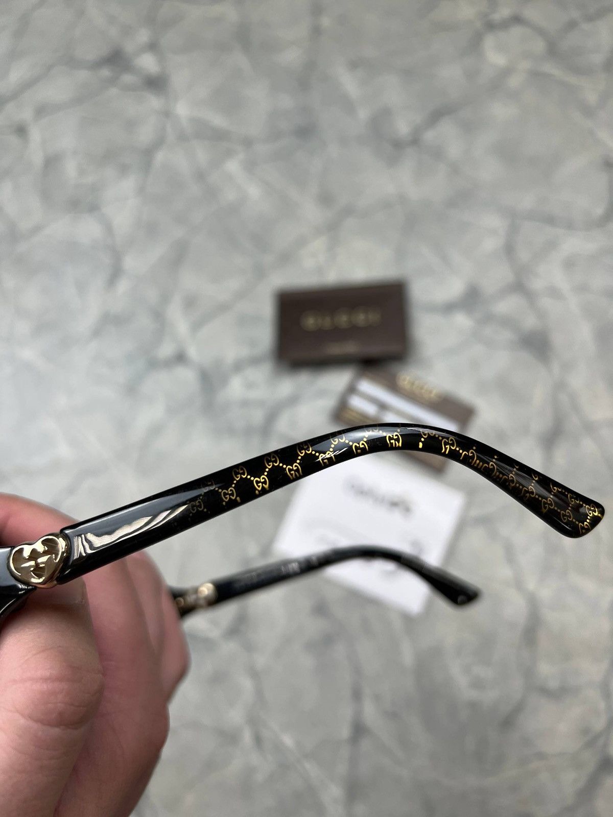 Gucci Gucci Sunglasses Luxury Y2k Avant Garde Size ONE SIZE - 3 Thumbnail