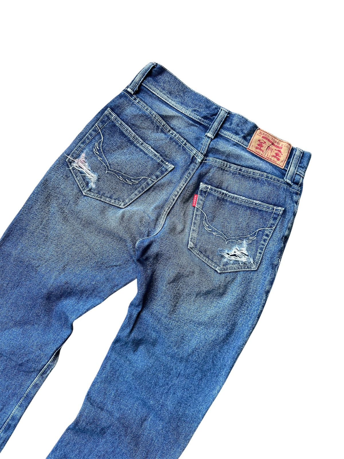 Edition Japan Vintage Rodeo Crowns Distressed Pants Size US 28 / EU 44 - 4 Thumbnail