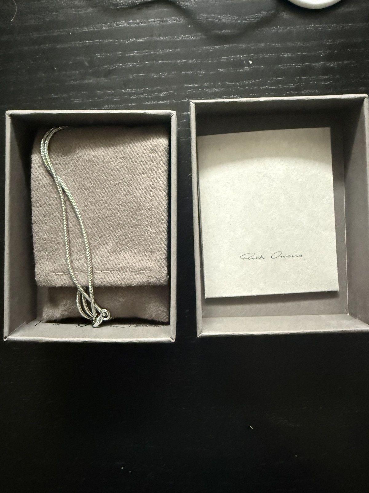 Rick Owens ASHTRAY NECKLACE Size ONE SIZE - 3 Thumbnail